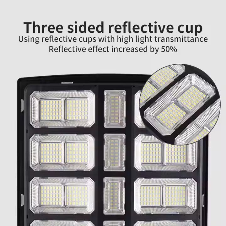 3000w 2000w 1000w 800w Solar Lights Outdoor All in One LED Solar Street Light Outdoor Motion Sensor with Remote Control
