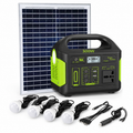 Générateur Solaire Hybride 300W Rechargeable par Soleil et Courant – Batterie Lithium Longue Durée