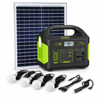 Générateur Solaire Hybride 300W Rechargeable par Soleil et Courant – Batterie Lithium Longue Durée