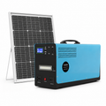Générateur Solaire Hybride 1500W Rechargeable par Soleil et Courant – Batterie Lithium Haute Autonomie
