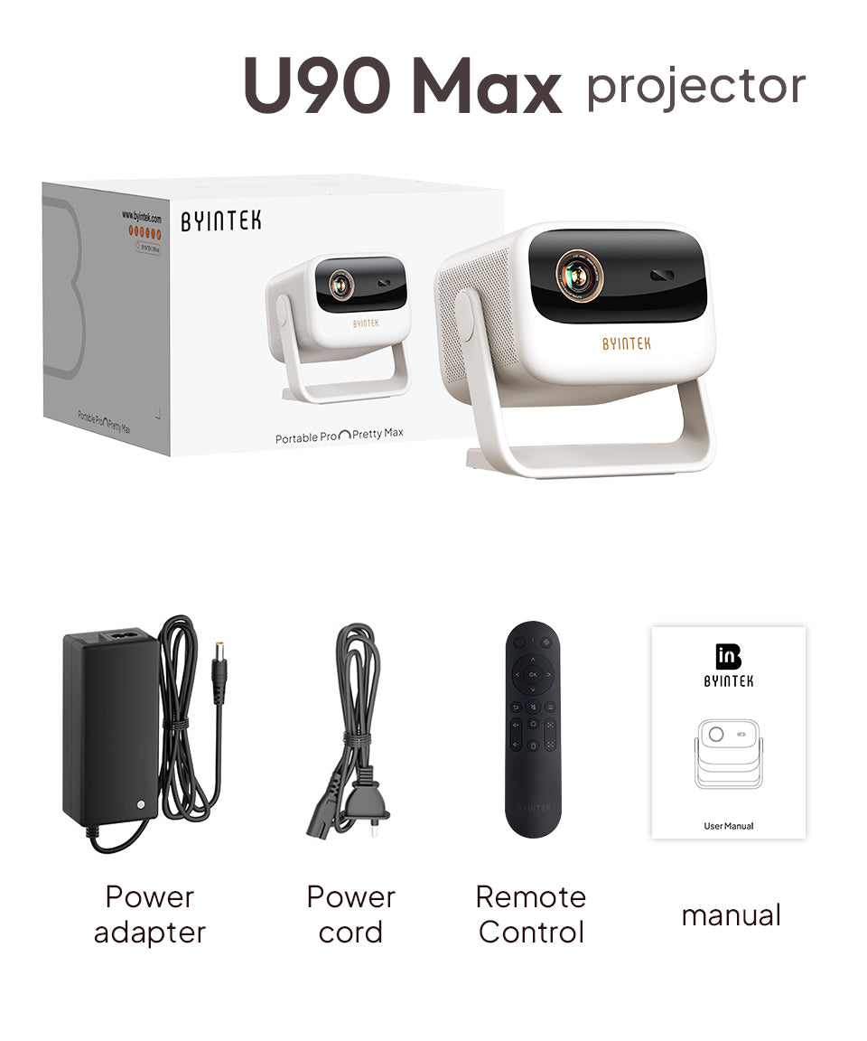 Mini Projecteur Vidéo 4K | Android | WiFi | Bluetooth | Home Cinéma