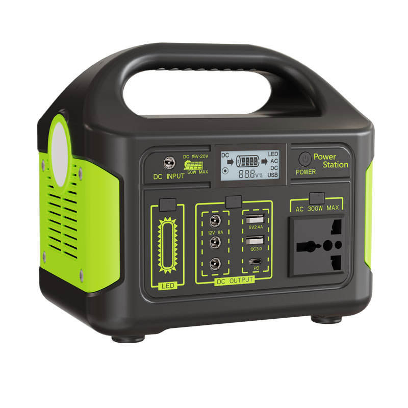 Générateur Solaire Hybride 300W Rechargeable par Soleil et Courant – Batterie Lithium Longue Durée