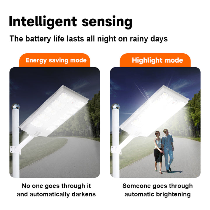 600-1000W Weather-Resistant PC ABS Solar Street Light