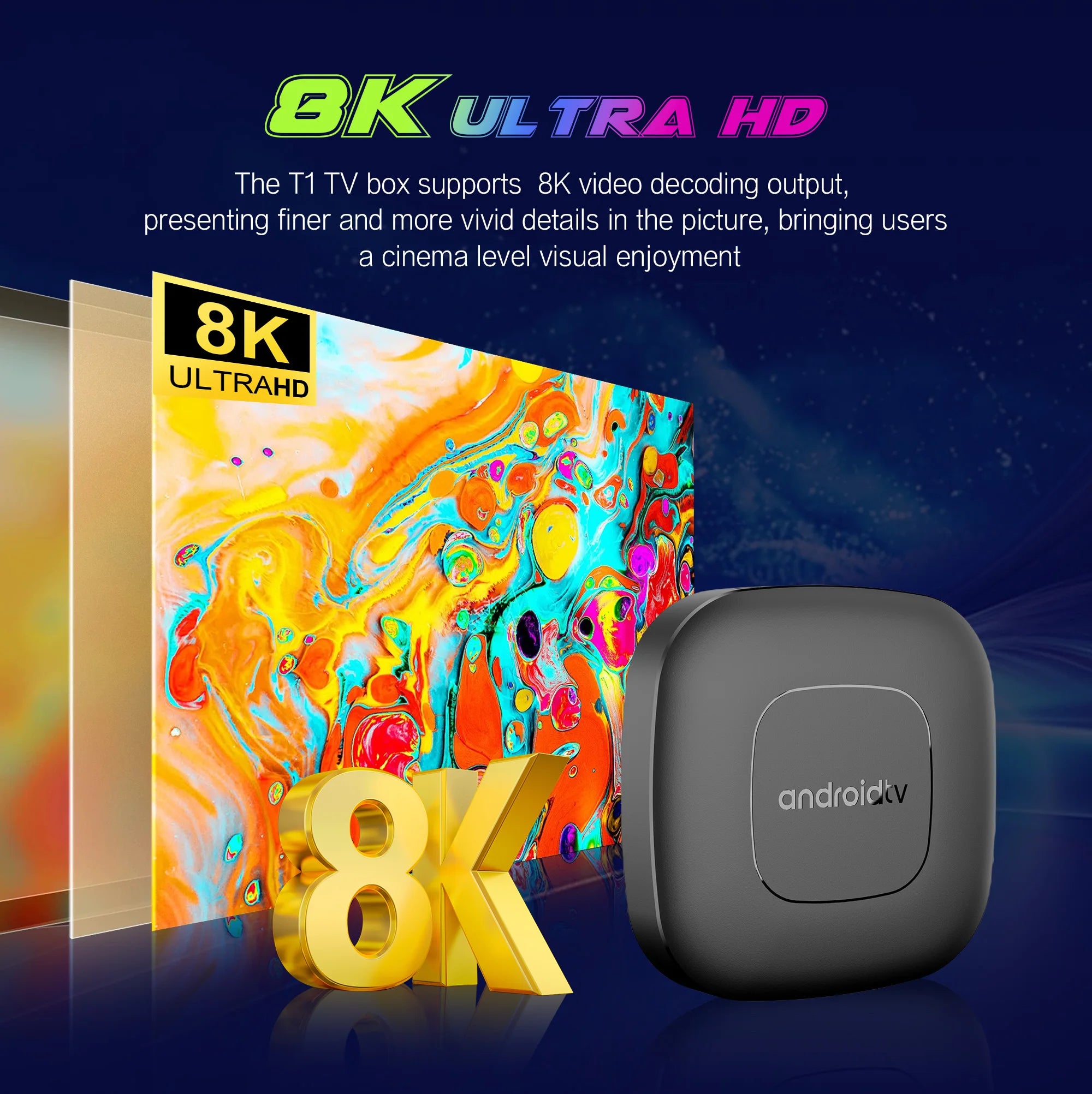 2025 mortal T1 Android16 Smart Home cinéma TV Box Rockchip RK3518 prise en charge Bluetooth 5.4 Google Assistant lecteur de Streaming WiFi 6