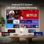 BYINTEK LOVE U4 Mini projecteur de cinéma maison intelligent 4K 1080P vidéo Android WIFI pour Smartphone cinéma