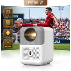 BYINTEK LOVE U4 Mini projecteur de cinéma maison intelligent 4K 1080P vidéo Android WIFI pour Smartphone cinéma